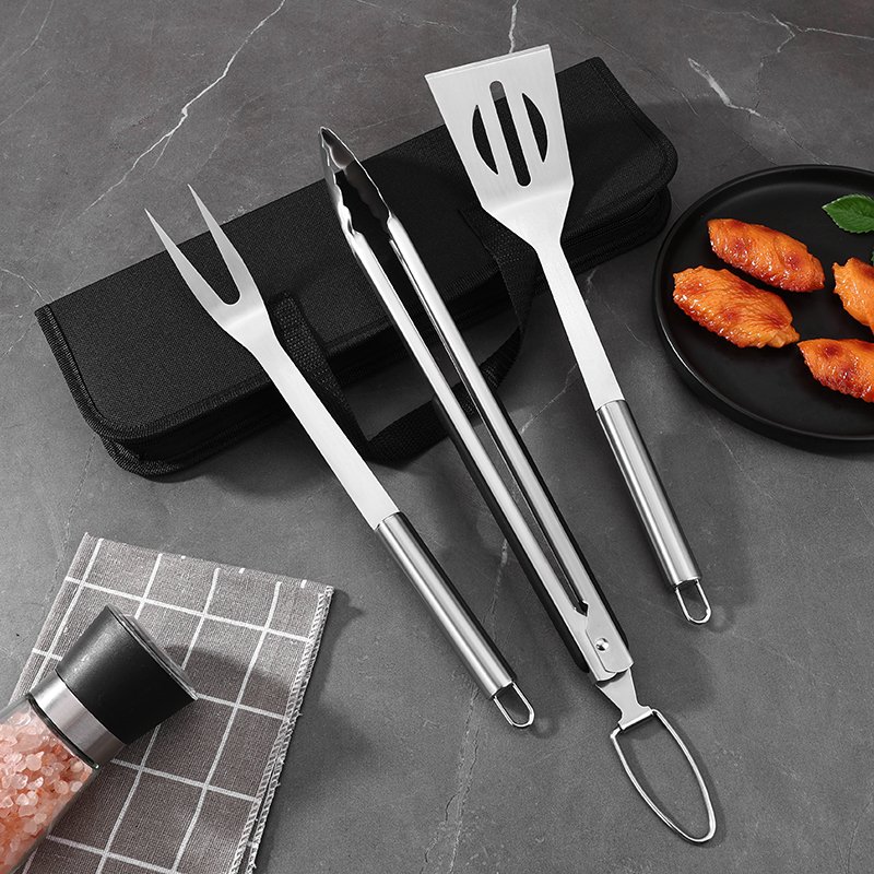BQ3902 Oxford Cloth Bag Barbecue Tool Set - Image 3