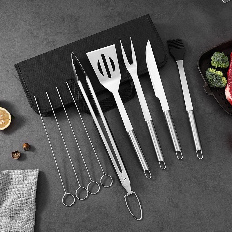 BQ3909 Oxford Cloth Bag Barbecue Tool Set - Image 2