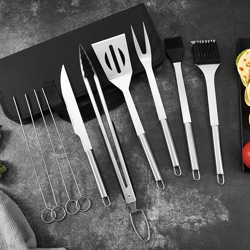 BQ3910 Oxford Cloth Bag Barbecue Tool Set - Image 2