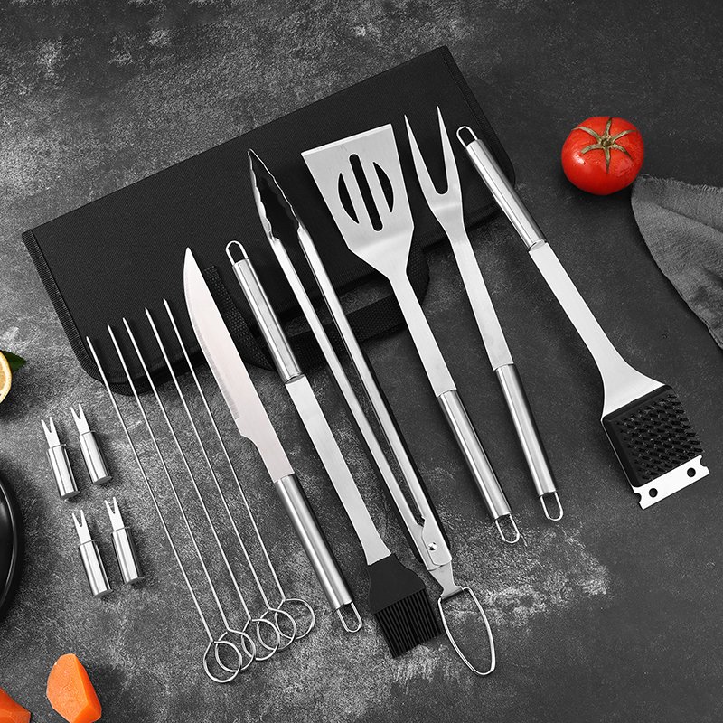 BQ3915 Oxford Cloth Bag Barbecue Tool Set - Image 2