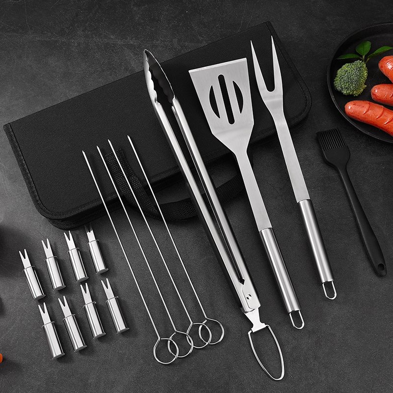 BQ3916 Oxford Cloth Bag Barbecue Tool Set - Image 5