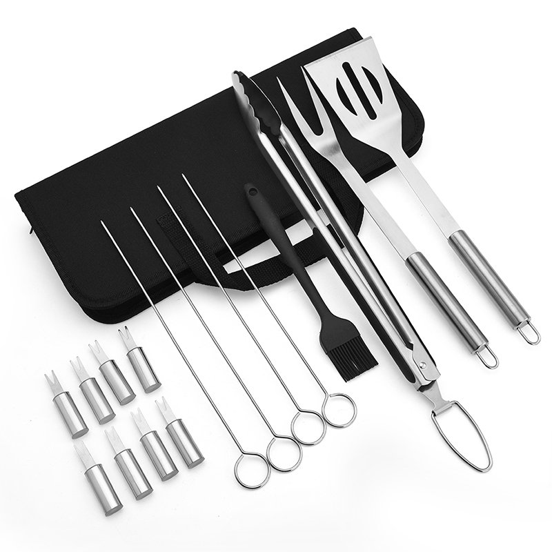 BQ3916 Oxford Cloth Bag Barbecue Tool Set
