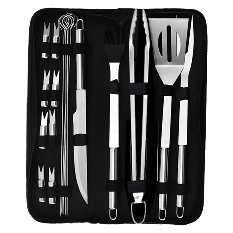 BQ3918 Oxford Cloth Bag Barbecue Tool Set - Image 3