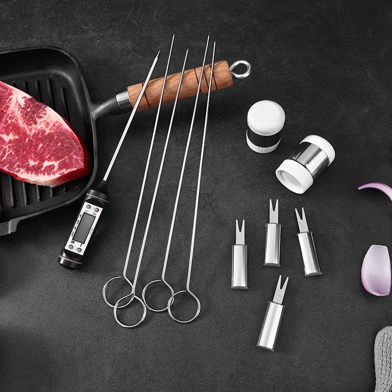 BQ3920 Oxford Cloth Bag Barbecue Tool Set - Image 8