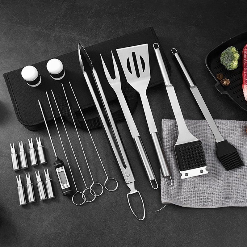 BQ3920 Oxford Cloth Bag Barbecue Tool Set - Image 2