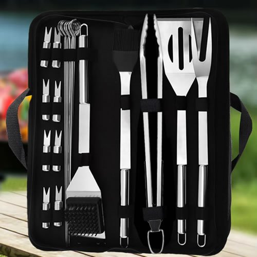BQ3920 Oxford Cloth Bag Barbecue Tool Set - Image 3