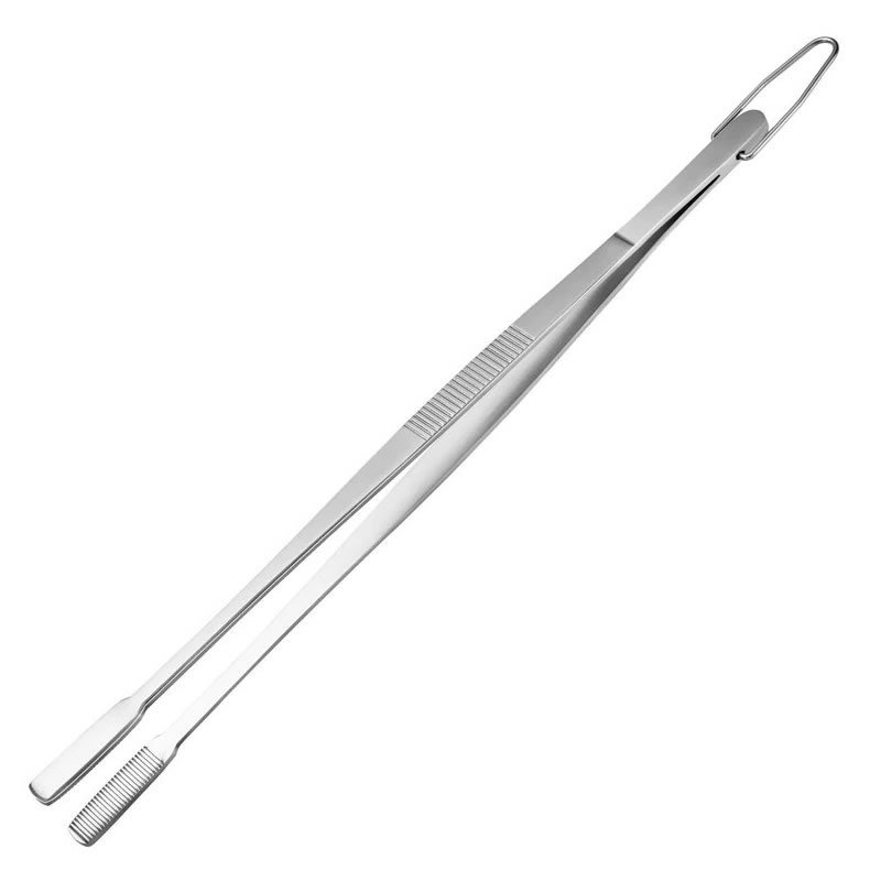 Stainless Steel Flat-TipTweezer FT8310
