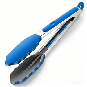 Double Color Silicone Food Tongs FT002D